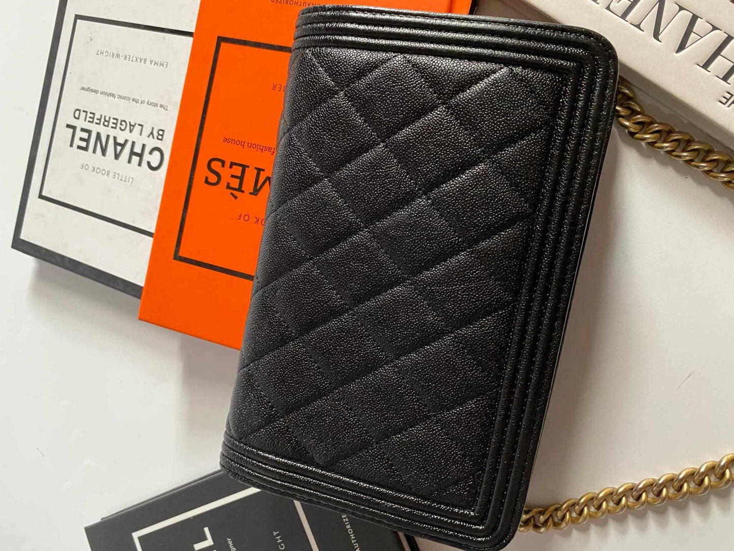 Chanel Leboy Woc black caviar