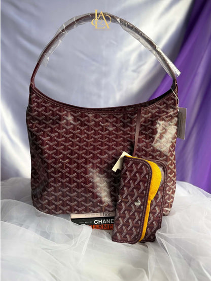 Goyard Boheme maroon with pouch LME020257