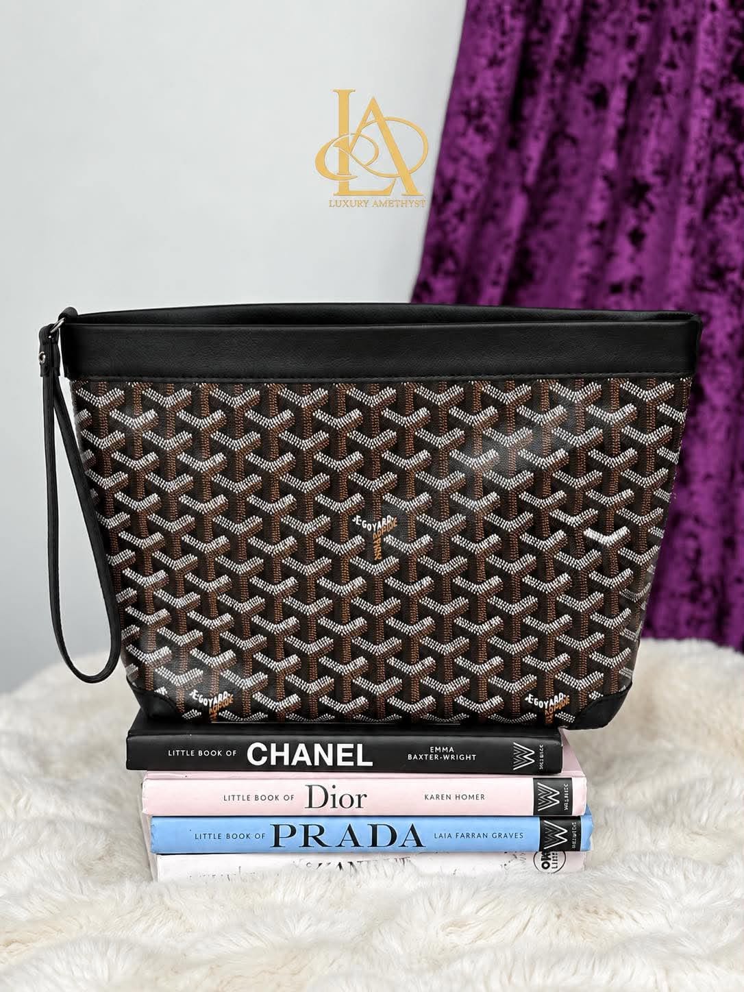 Goyard Clutch Black Conti pm SOY120250