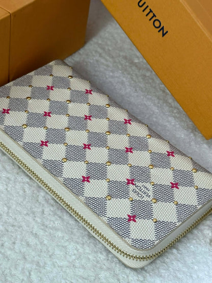 Louis Vuitton long azur limitted edition&nbsp;zippy Unused wallet micro brand new