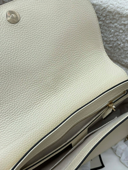 Gucci Soho sling bag white with Brandnew&nbsp;