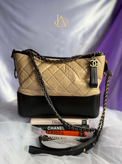 Chanel&nbsp;gabrielle beige medium Rank A