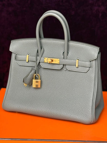 Hermes Birkin 25 Vert Amande Ghw ZPY355 OK&nbsp;