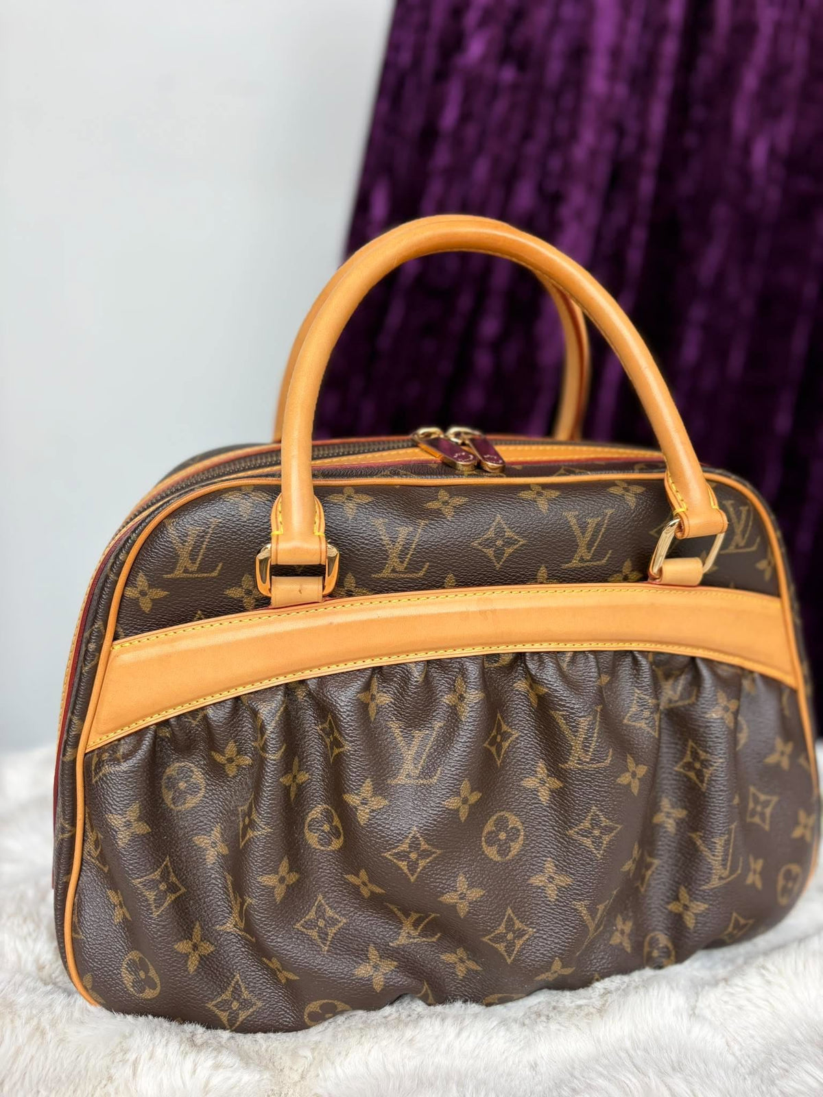 Louis Vuitton Mizi Pm Mono CA1015 Rank A