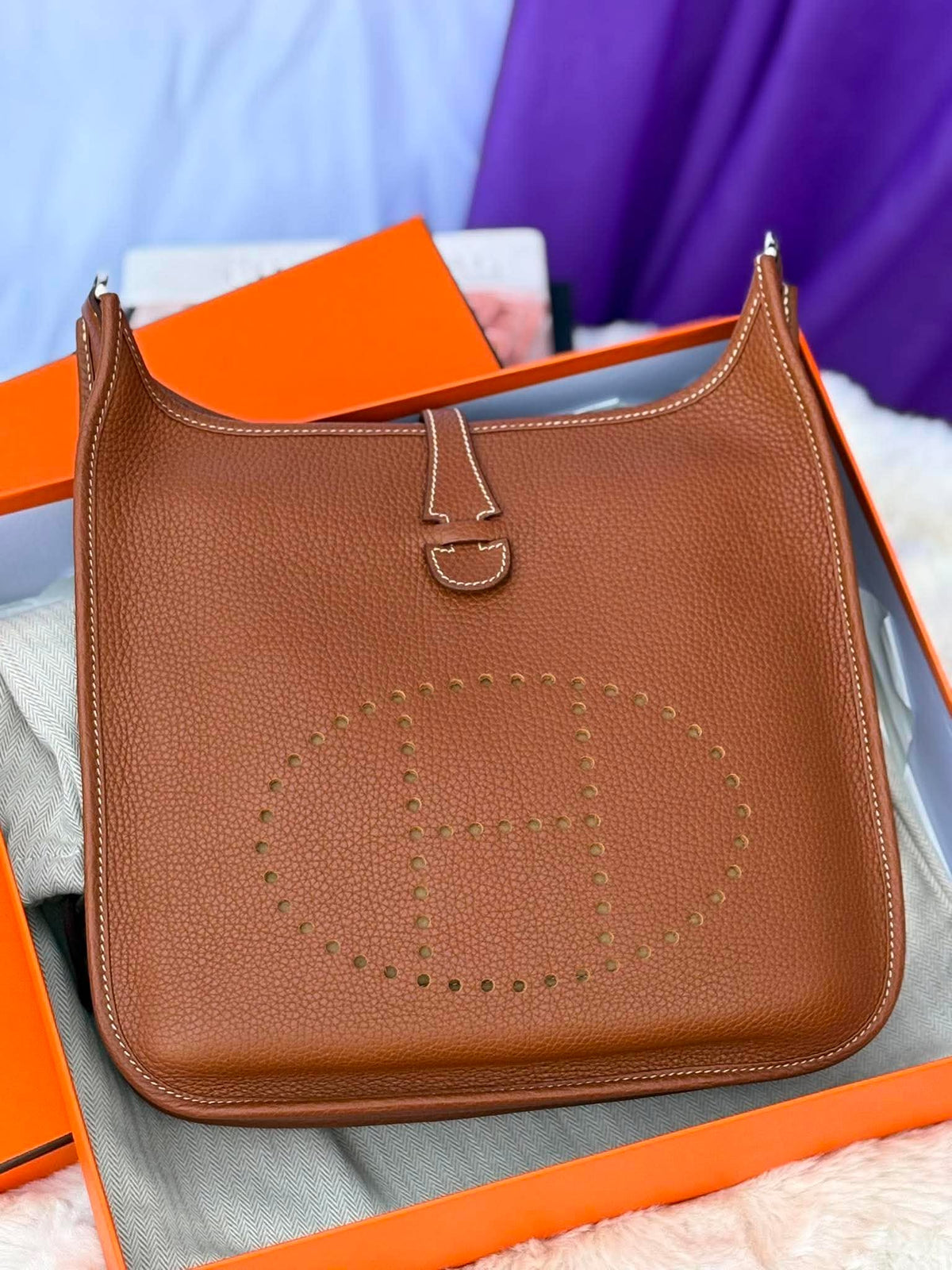 Hermes evelyn pm gold phw Y AC 006 AT 9/10