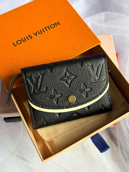 Louis Vuitton rosalie impriente wallet microchipped brandnew