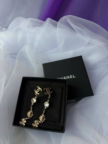Chanel Dangling drop earings