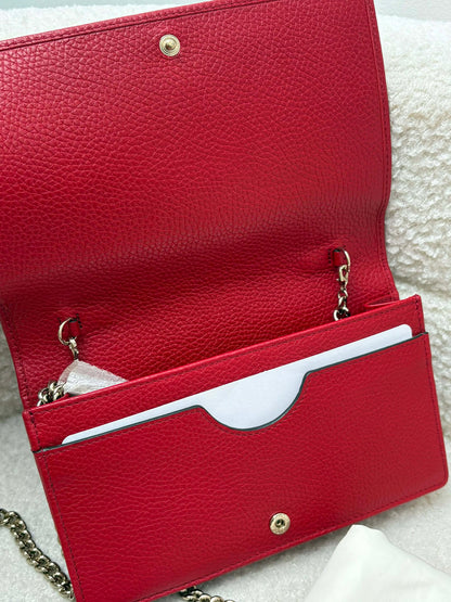 Gucci Soho WOC red 598211.493075 Brandnew