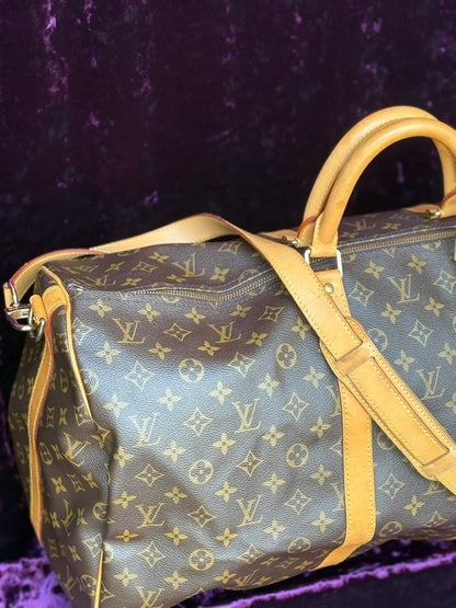 Louis Vuitton Keepall 55 Bandou Mono TH1927 rank A