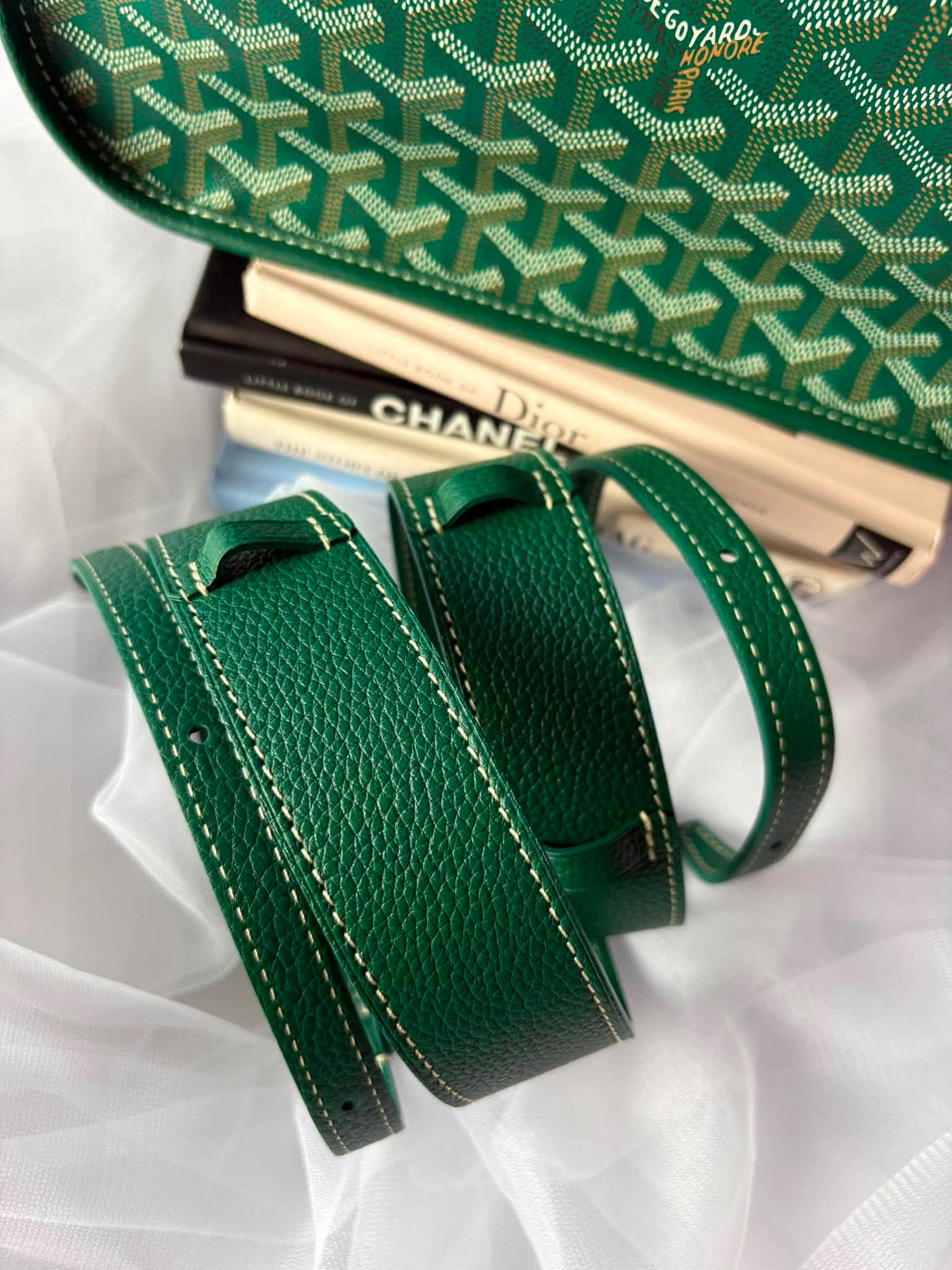 Goyard Musette pm green LMB020261 Brandnew