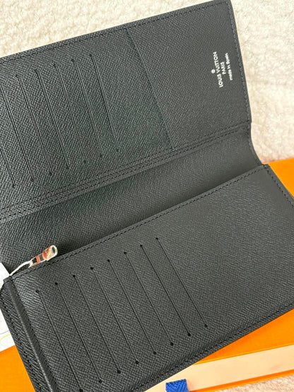 Louis Vuitton Brazza&nbsp;long wallet graphite Brand new micro
