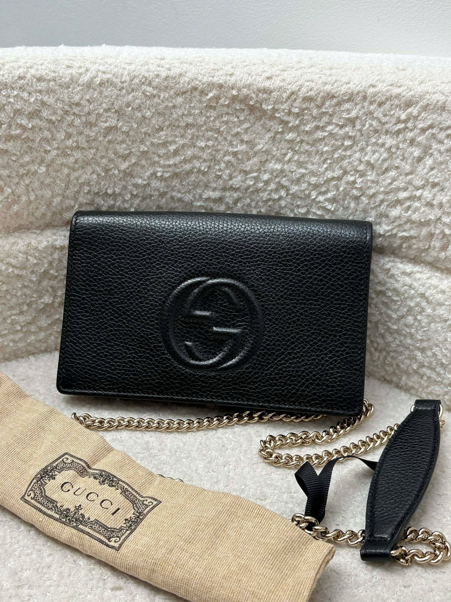 Gucci SOHO WOC black 598211.493075 Brandnew