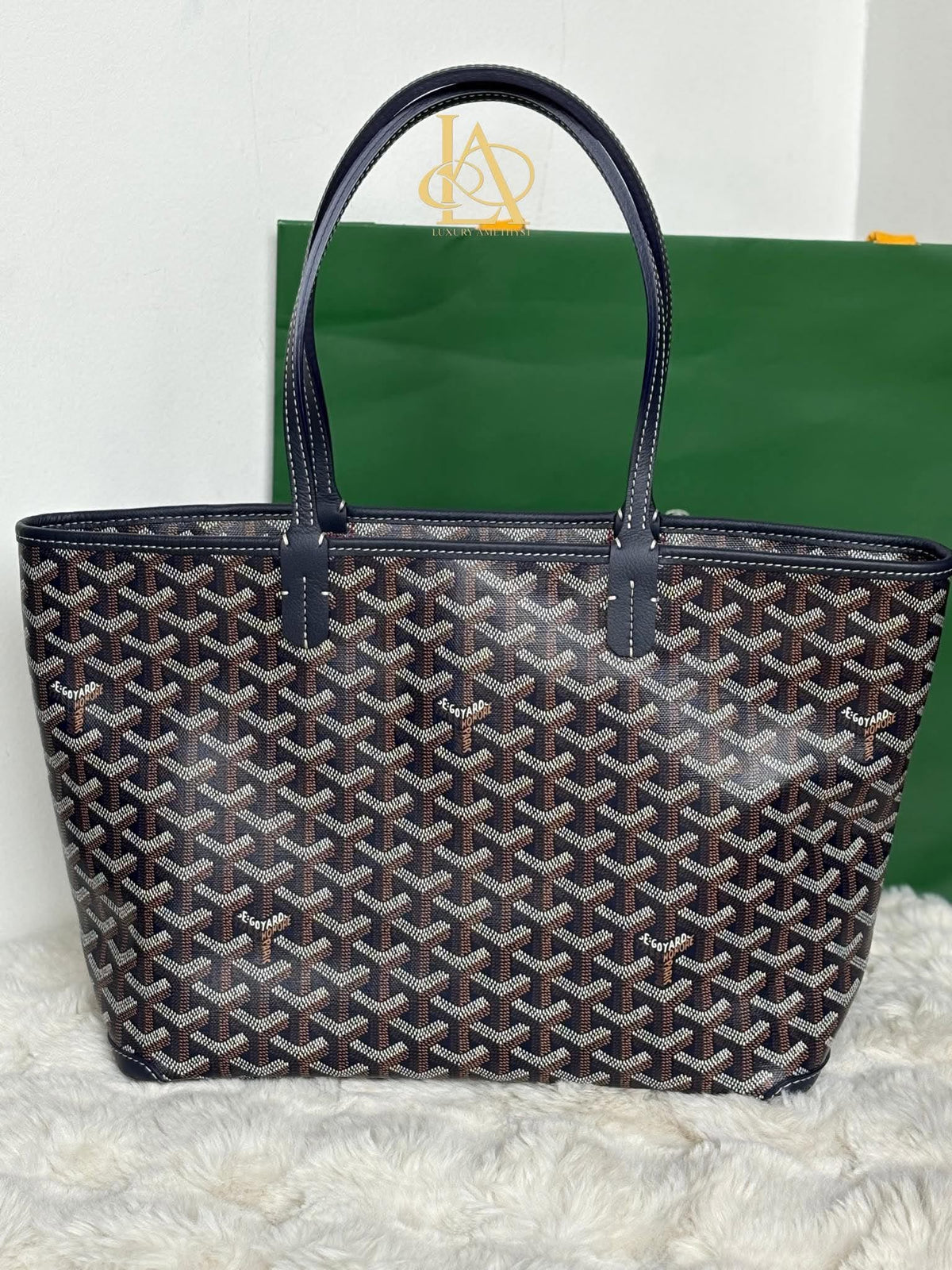 Goyard Pm Artois Navy Blue