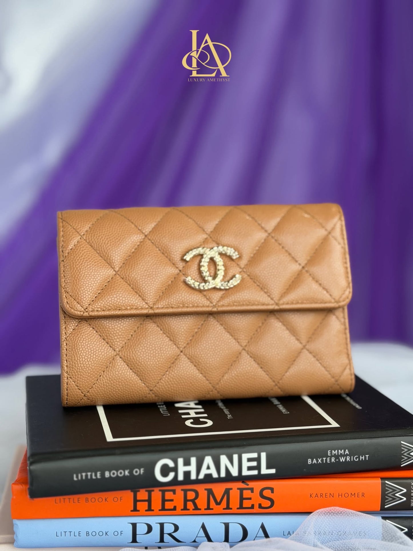 Chanel Passport holder dark beige GHW caviar GHW brand new