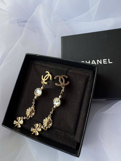 Chanel Dangling drop earings