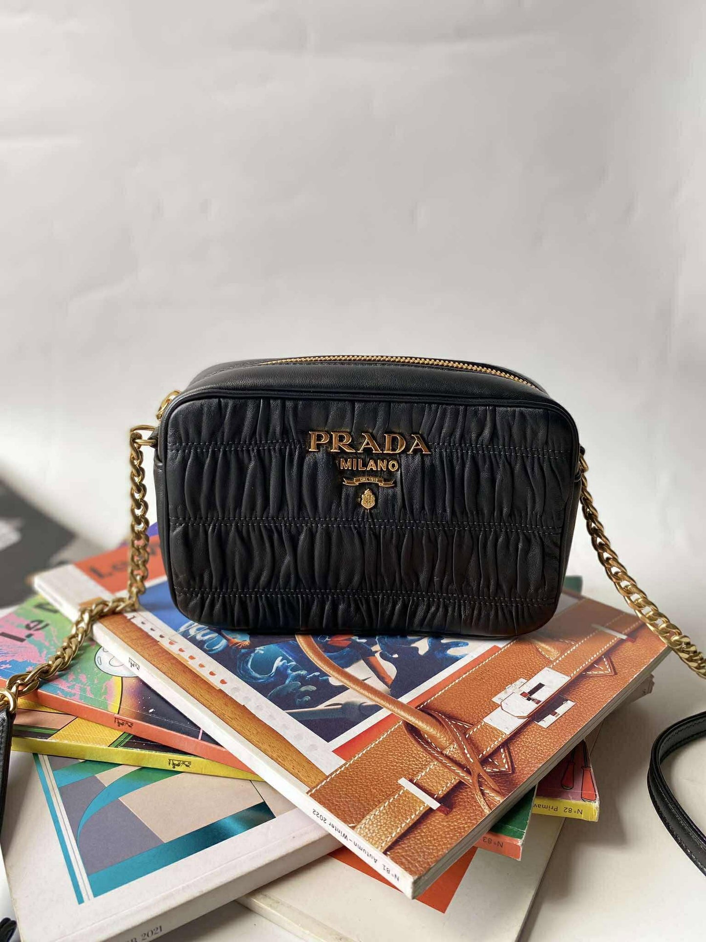 Prada crossbody bag quilted nylon Brandnew