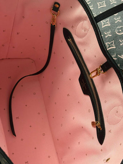 Louis Vuitton neverful black limited edition micro