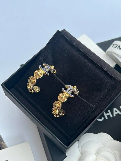 Chanel Round Earings