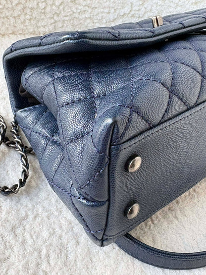 Chanel Coco Small Rhw blue 22081874