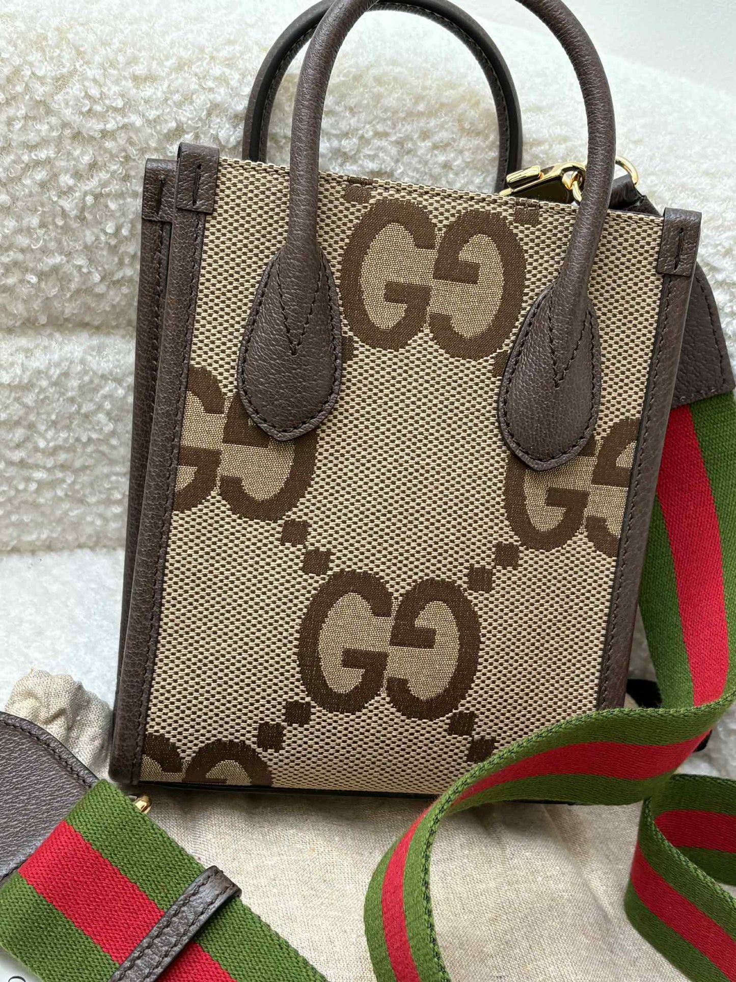 GUCCI Jumbo GG Mini Tote Brandnew