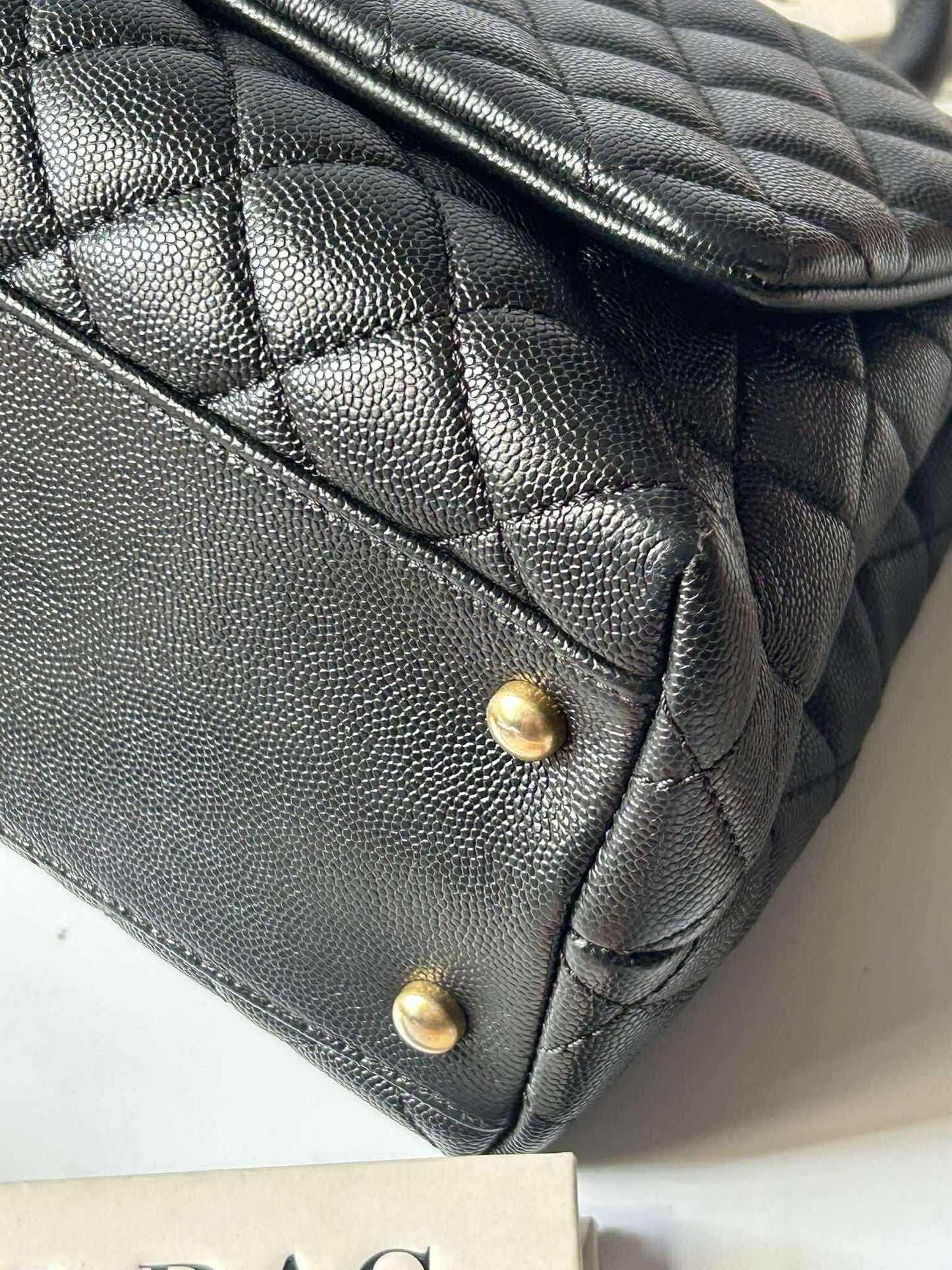 Preloved Chanel Coco Medium Black GHW 8.9/10  25201827
