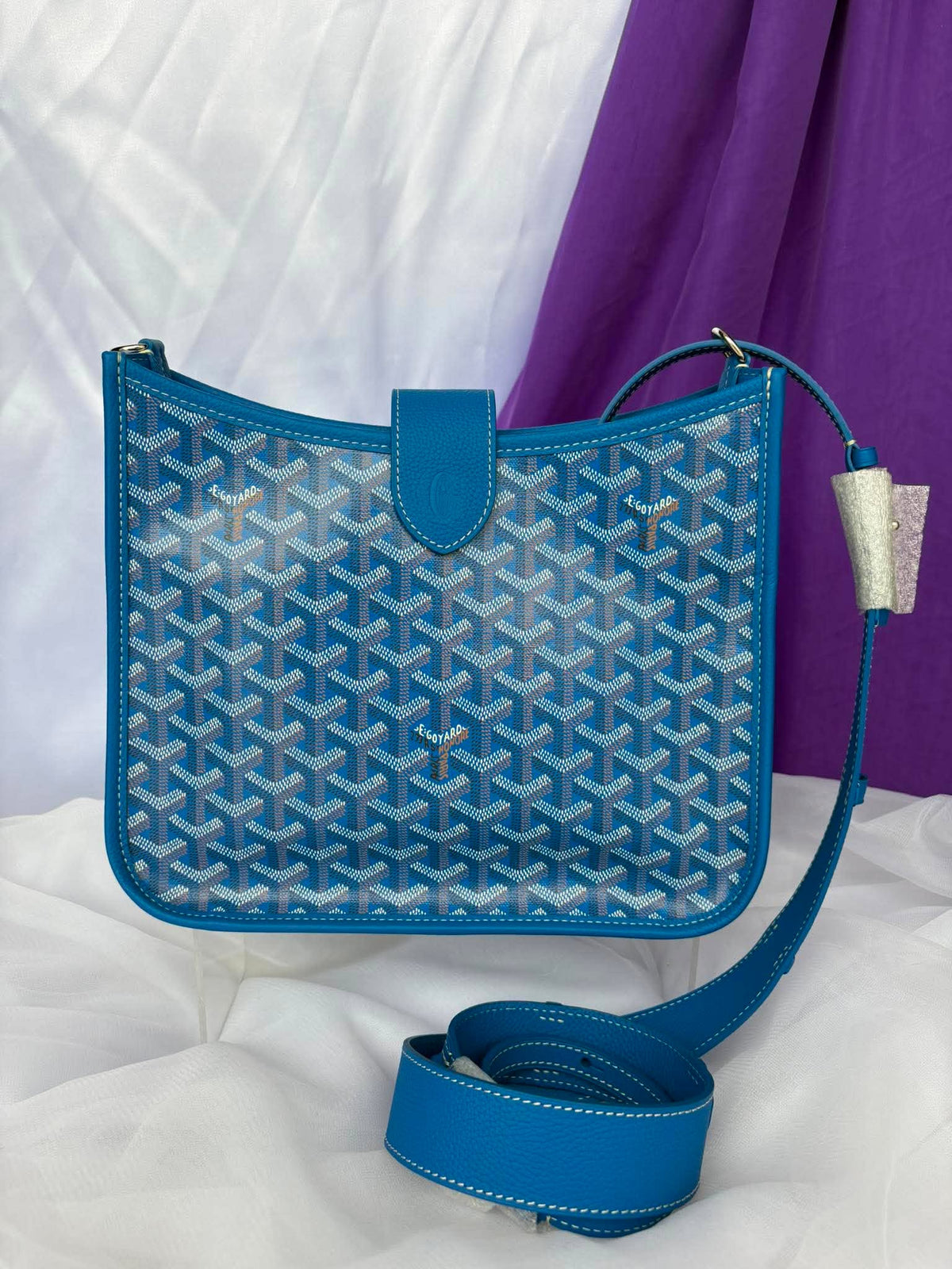 Goyard Musett pm royal blue SAR020265 Brandnew