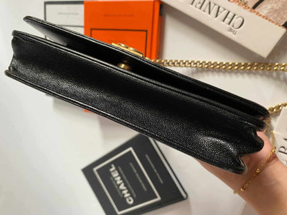 Chanel Leboy Woc black caviar