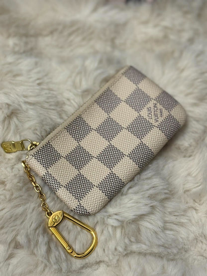 Louis Vuitton Cles Azure excellent used CT1221 rank A