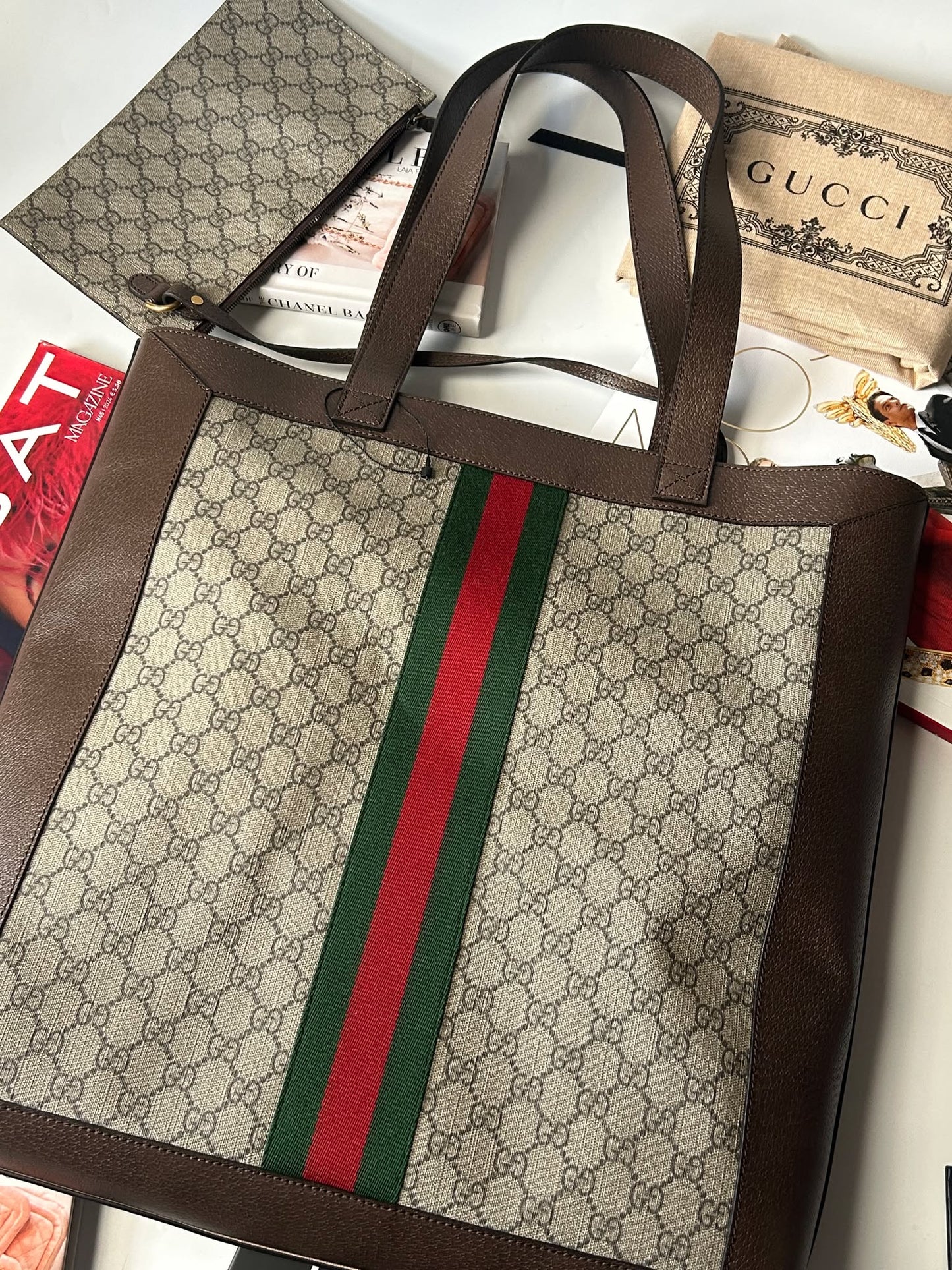 Gucci Ophidia tote large Brandnew
