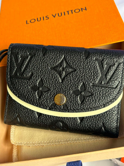 Louis Vuitton rosalie impriente wallet microchipped brandnew