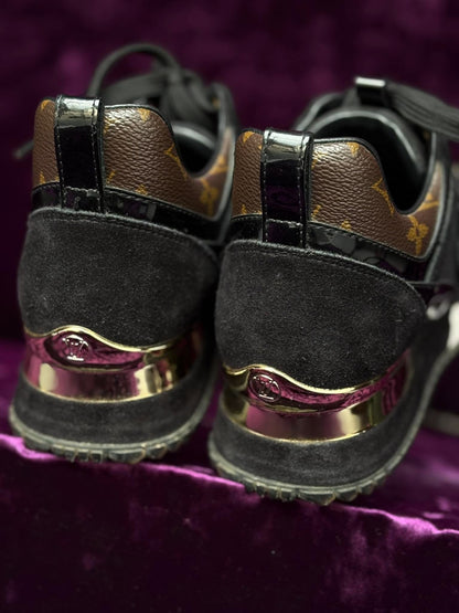 Louis Vuitton Sneaker Mono Black Rank A