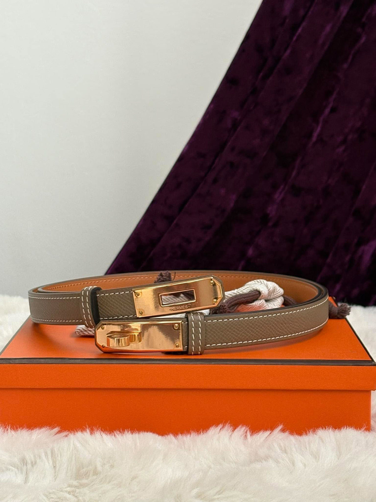 Kelly belt Eutope Rghw stamp K AM 370 UH Brandnew