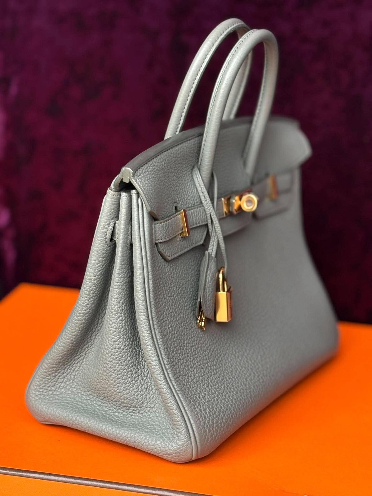 Hermes Birkin 25 Vert Amande Ghw ZPY355 OK&nbsp;