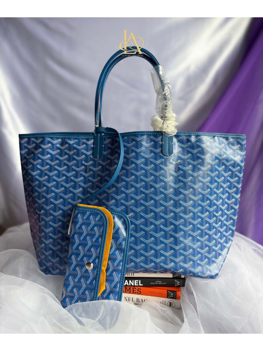Goyard St Louis pm blue RID 120240 Brandnew