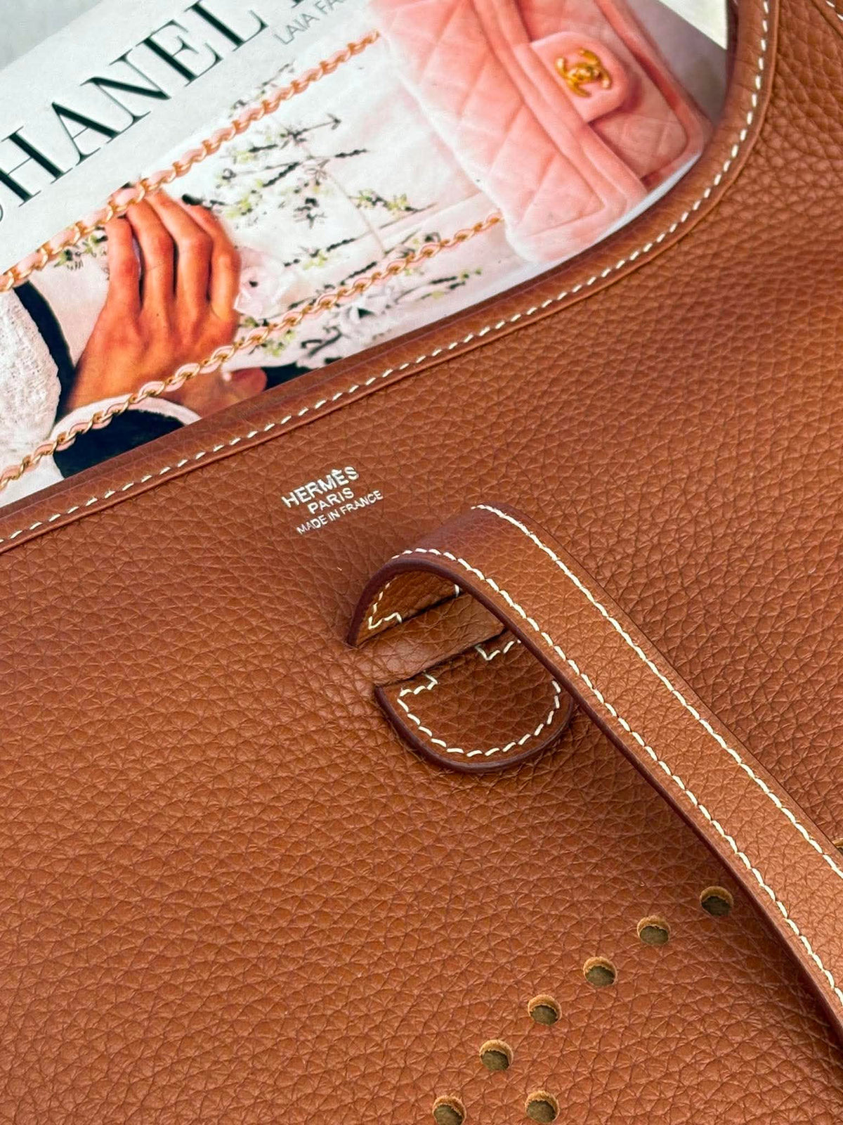 Hermes evelyn pm gold phw Y AC 006 AT 9/10