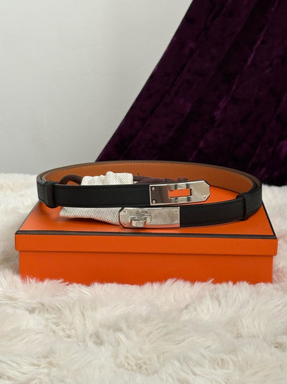 Kelly belt black phw stamp G AA 220 ZA Brandnew&nbsp;