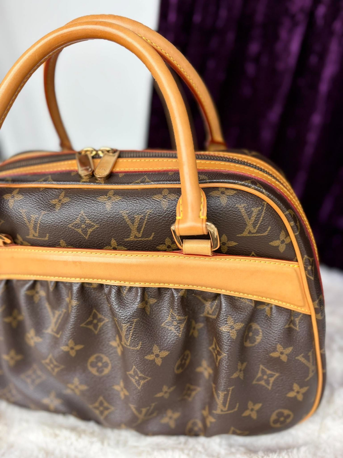 Louis Vuitton Mizi Pm Mono CA1015 Rank A