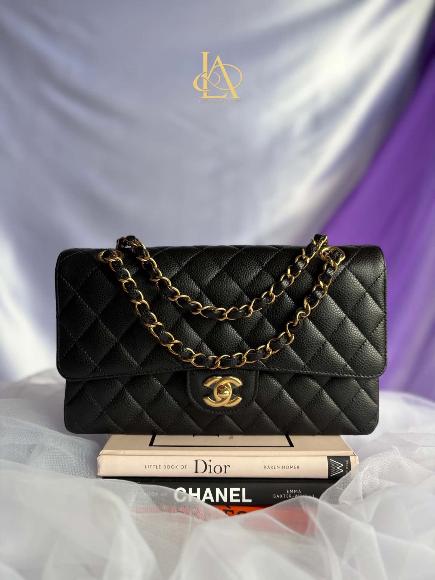 Chanel medium flap ghw micro L2XXAG86 Unused Condition