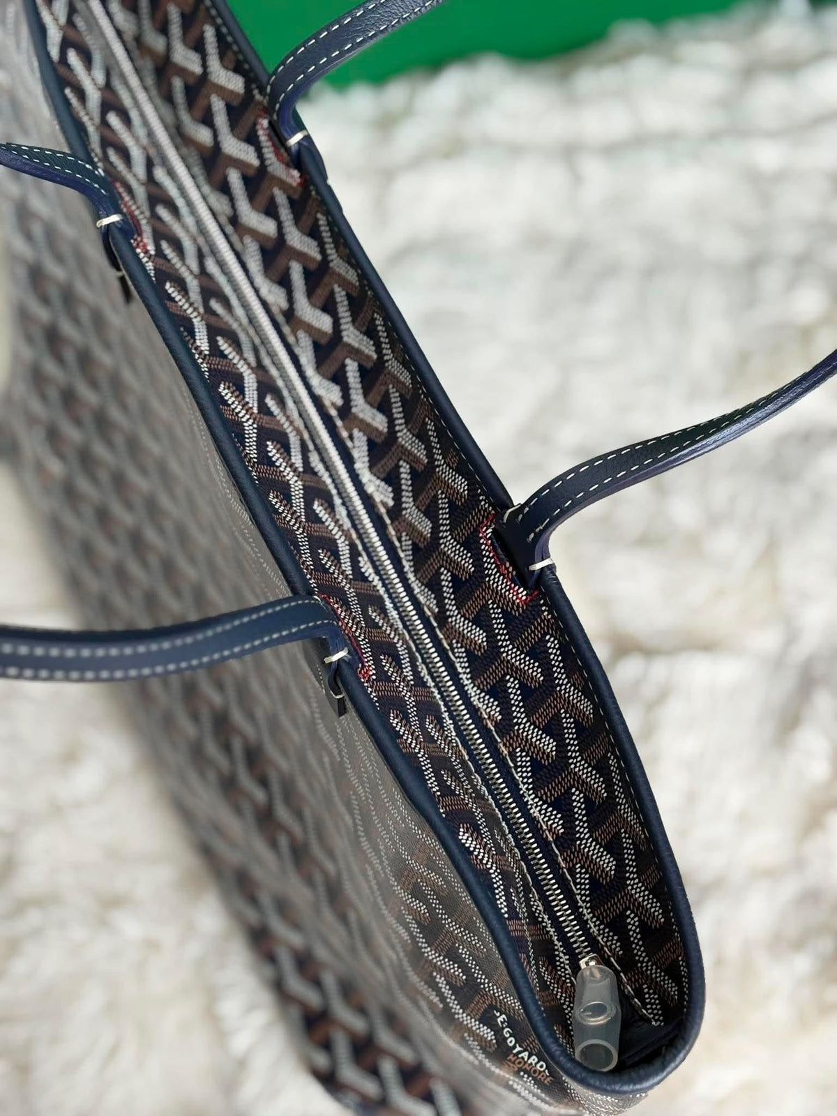Goyard Pm Artois Navy Blue
