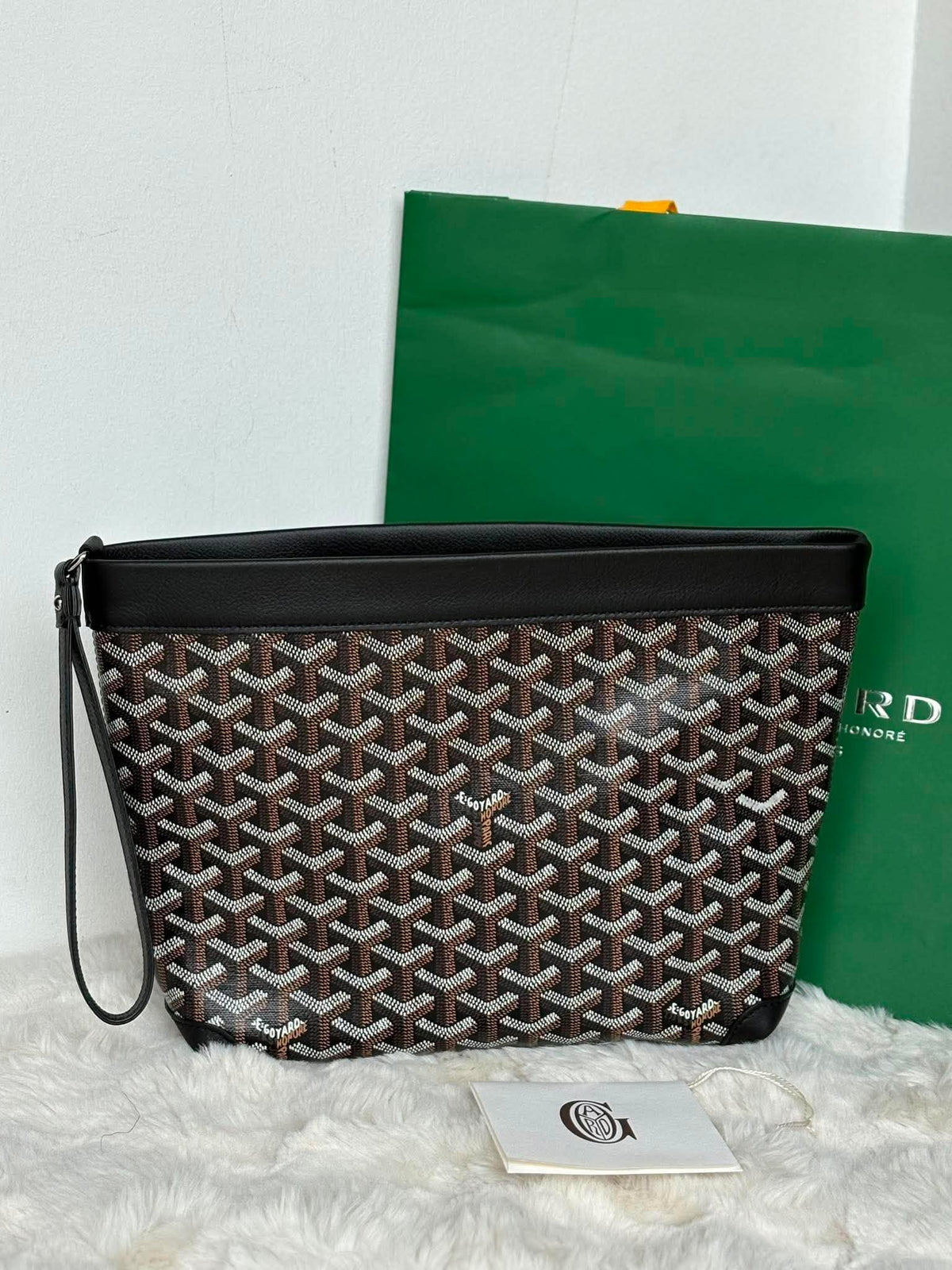 Goyard Clutch Black Conti pm SOY120250