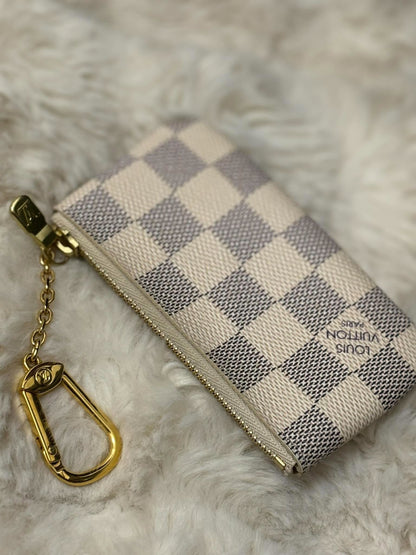 Louis Vuitton Cles Azure excellent used CT1221 rank A