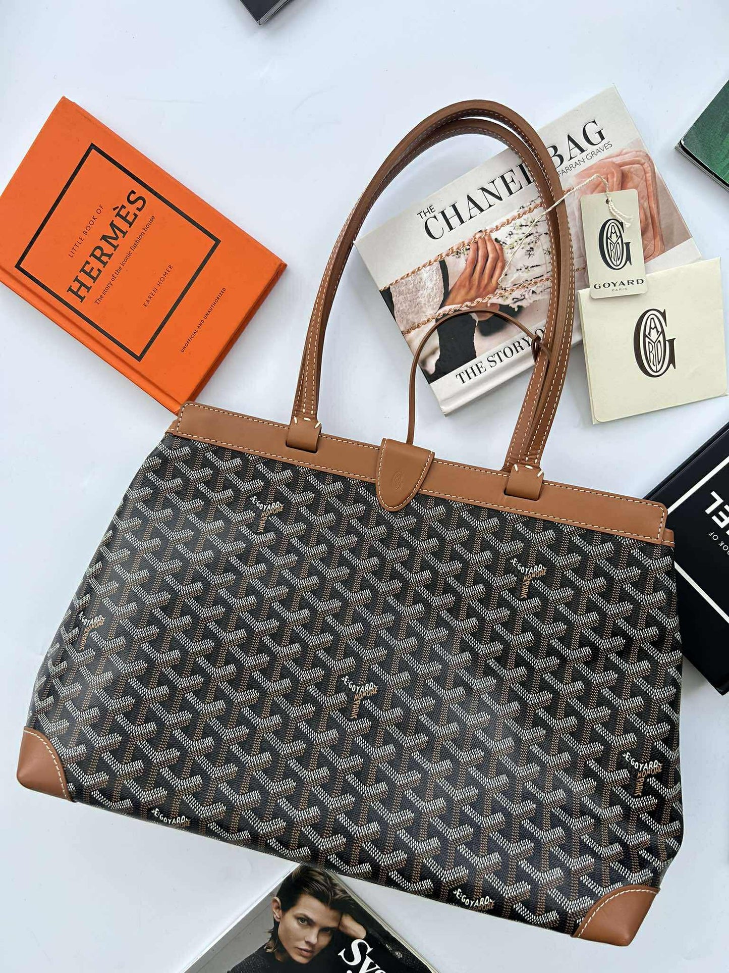 Goyard bellchase tan&nbsp; LME 120221 Rank A