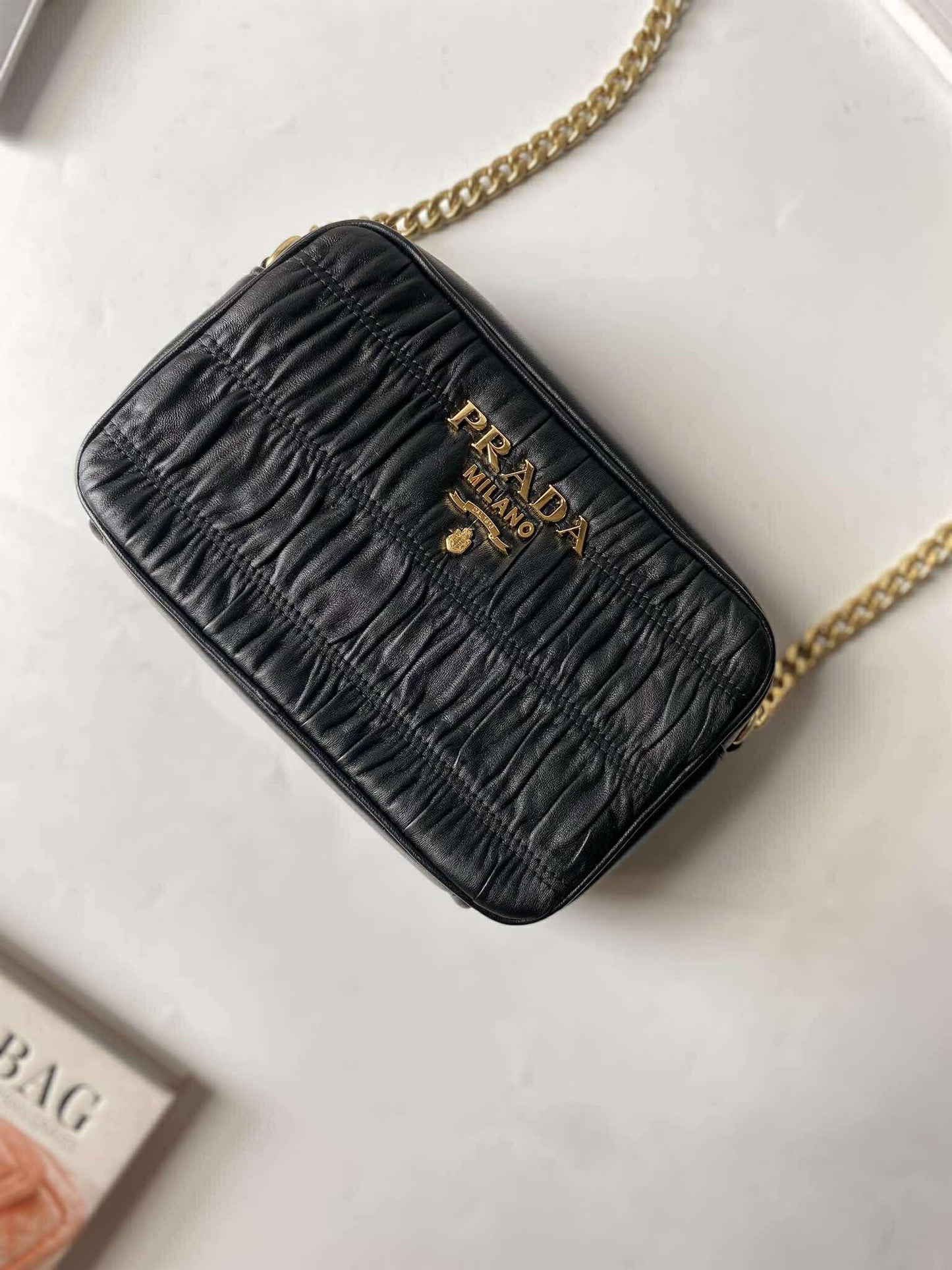 Prada crossbody bag quilted nylon Brandnew