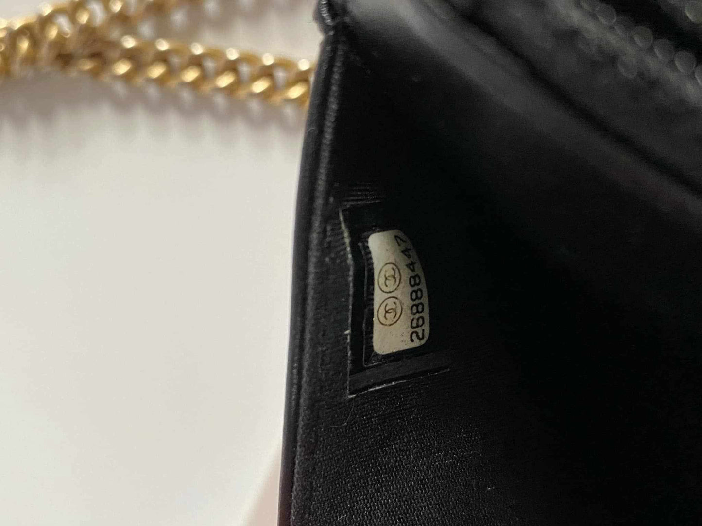 Chanel Leboy Woc black caviar