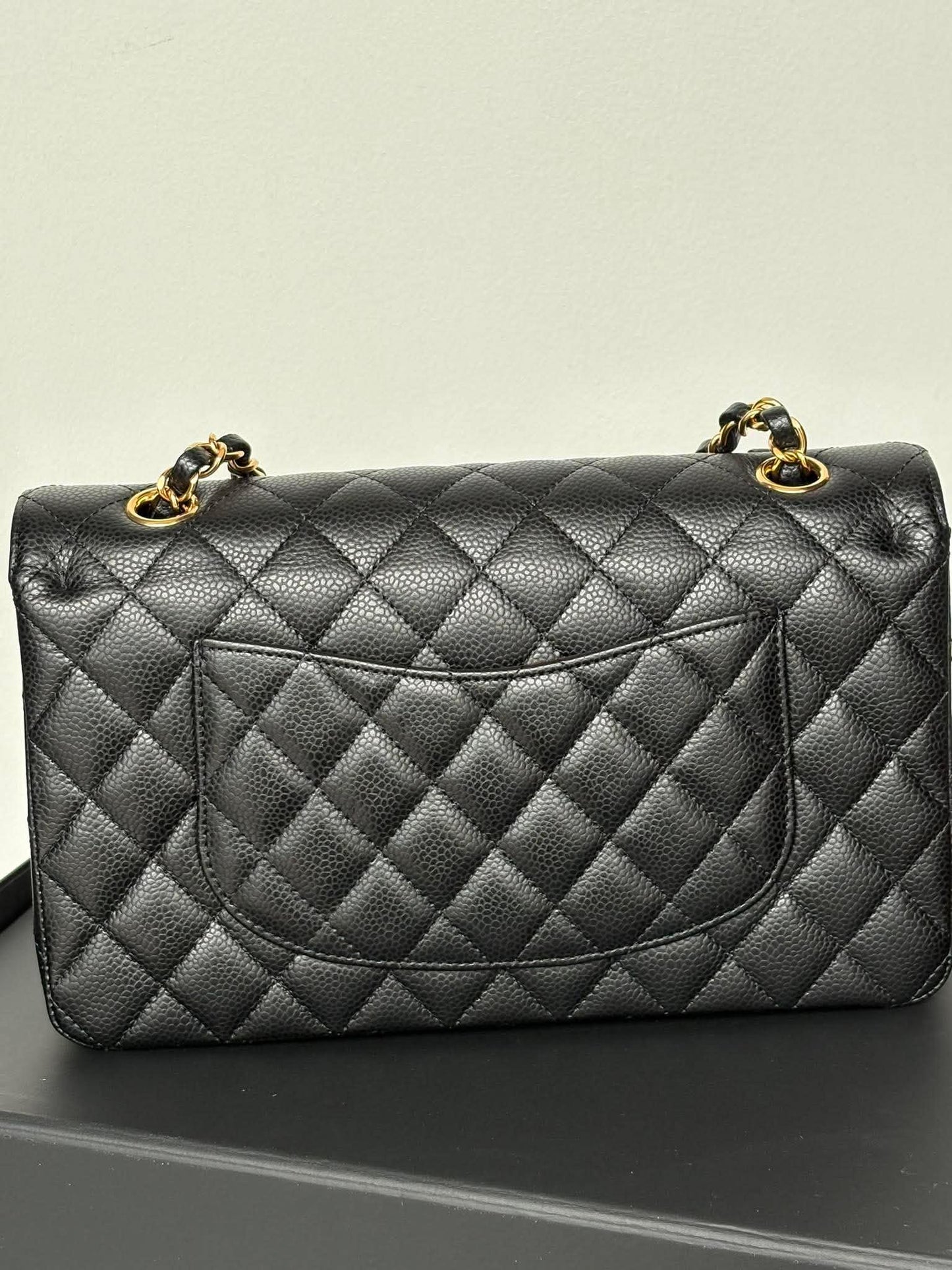Chanel medium flap ghw micro L2XXAG86 Unused Condition