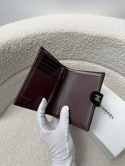 Chanel Passport holder black caviar brand GHW new&nbsp; micro EG4NGCL6
