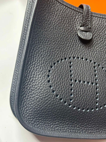 Hermes tpm deep blue ghw stamp W MN 001 BO Brandnew