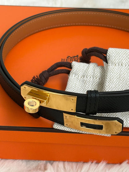 Kelly belt black ghw stamp G FM 060 PM Brandnew&nbsp;