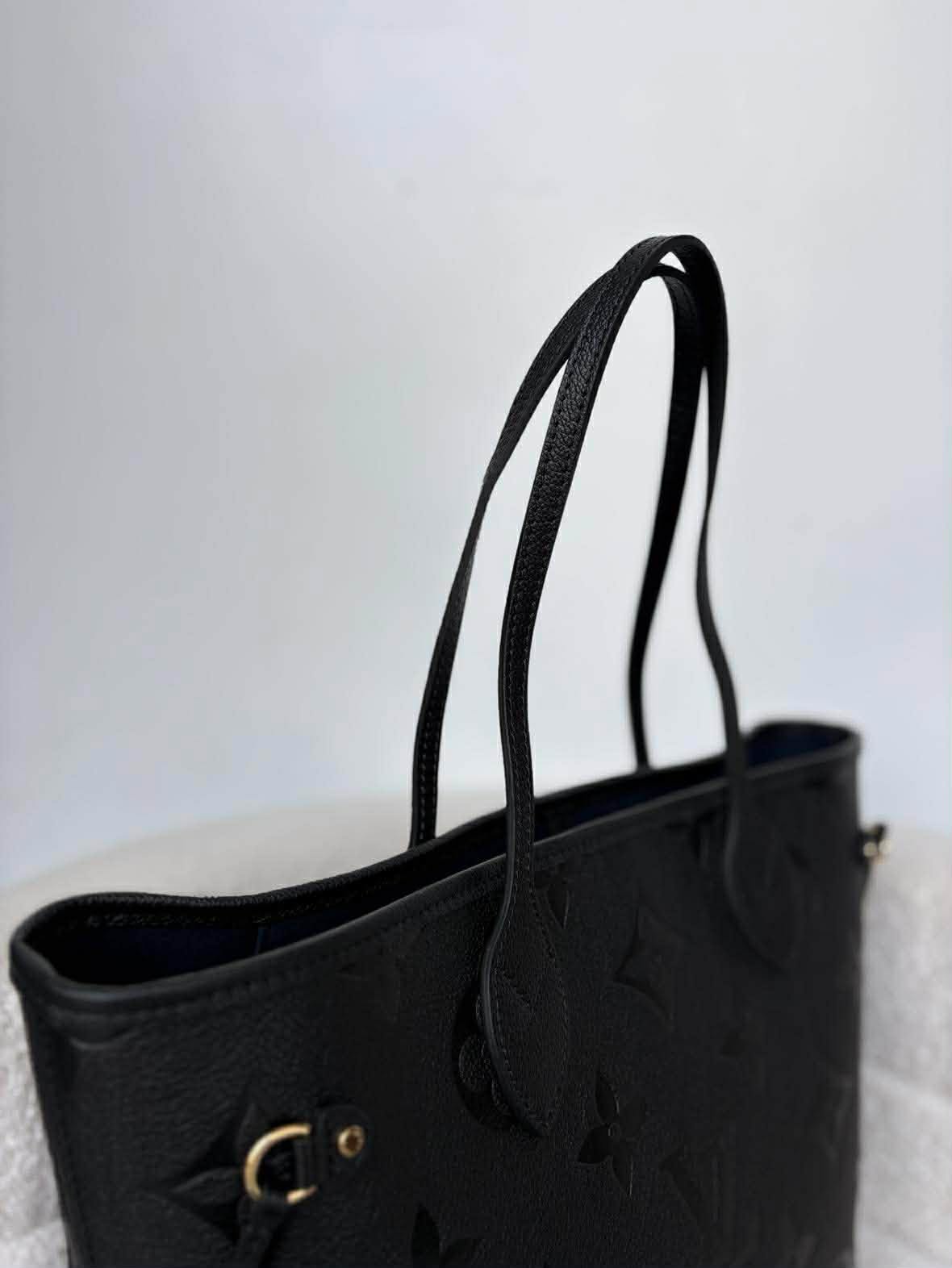 Louis Vuitton neverfull black impriente mm micro Rank A