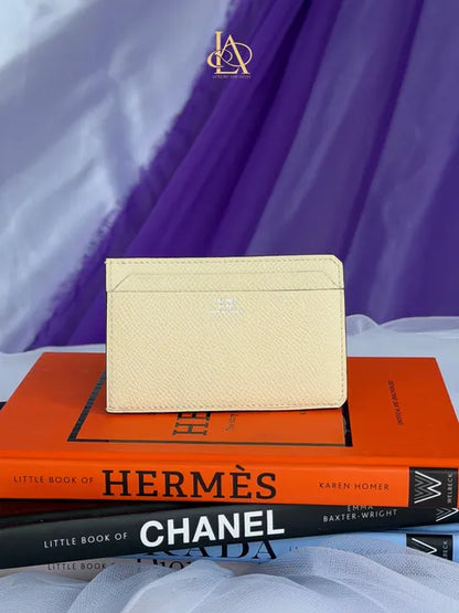 Hermes Card&nbsp;holder nata stamp U TY 006 AW
